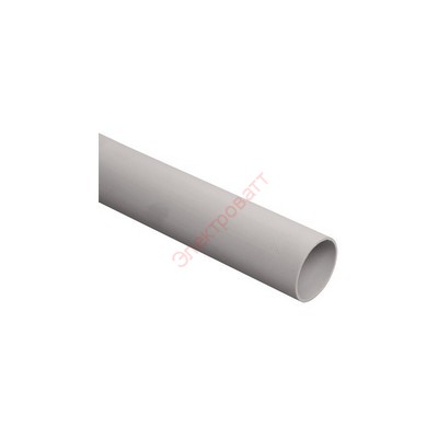 Труба гладкая ПВХ d25мм 3м серый (60м/уп) СВ Профиль 16222904