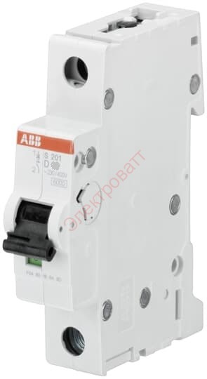 Автоматический выключатель ABB 1-полюсной S201 D10