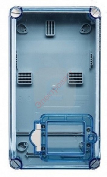 Бокс IP66 KNS 66-350x200-1 пластиковый корпус 350x200мм под счетчик прозрачная дверь