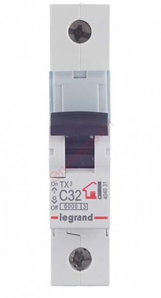 Автомат TX3 C32A 1П 6kA автоматический выключатель 404031 Legrand 