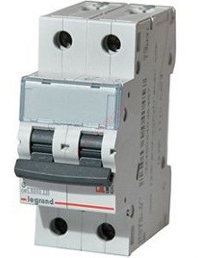 Автомат DX3-E C40 2П 6kA Legrand 407281 автоматический выключатель 