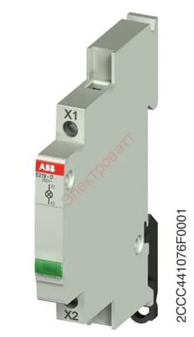 ABB Лампа индикации ABB E219-C красная 115-250В AC переменного тока 0,5 модуля