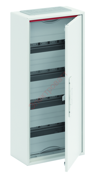 Шкаф 48М (4х12) щит навесной IP44 650x300x160 ABB ComfortLine Compact CA c клеммами N/PE (CA14VZRU)