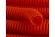 Труба ПНД 20мм гофрированная с зондом легкая оранжевая/100м