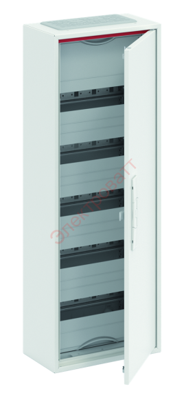 Шкаф 60М (5х12) щит навесной IP44 800x300x160 ABB ComfortLine Compact CA c клеммами N/PE (CA15VZRU)