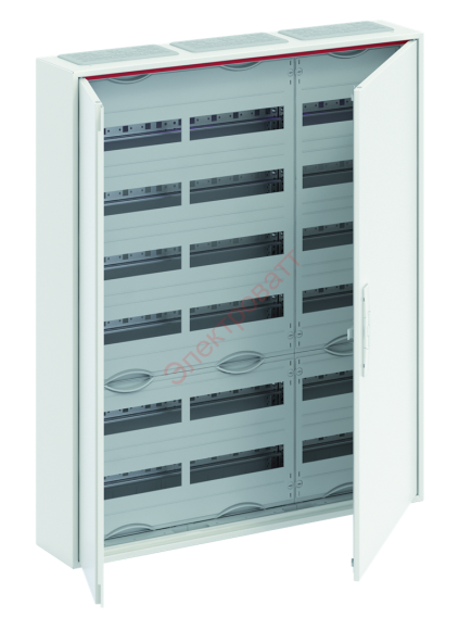 Шкаф 216М (3х6х12) щит навесной IP44 950x800x160 ABB ComfortLine Compact CA c клеммами N/PE (CA36VZRU)