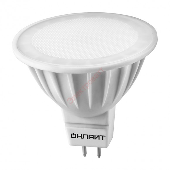 Лампа светодиодная OLL MR16 10W 230V 3000К GU5.3 ОНЛАЙТ